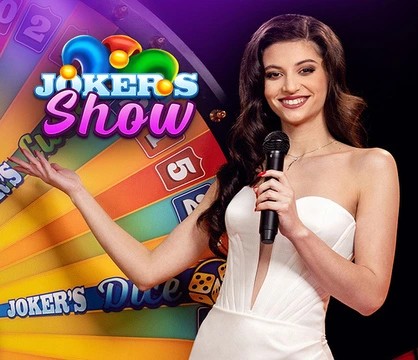 Live Dealer logo of Joker’s Show from Skywind Group at Instant Casino