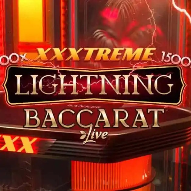 XXXtreme Lightning Baccarat – slot by Evolution, featured at instantcasino.be